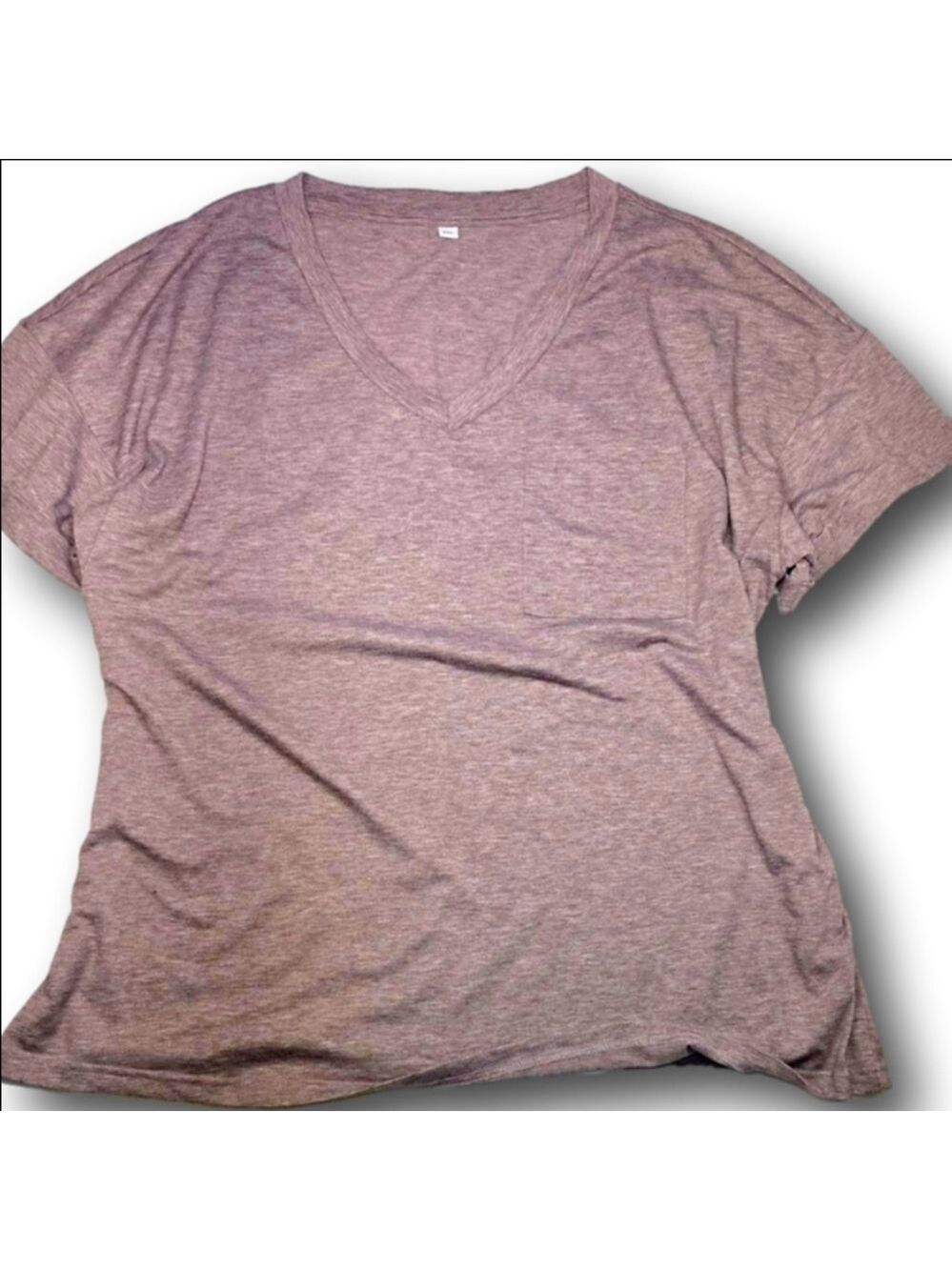 Women's Unbranded Short Sleeve Tee XXL Purple